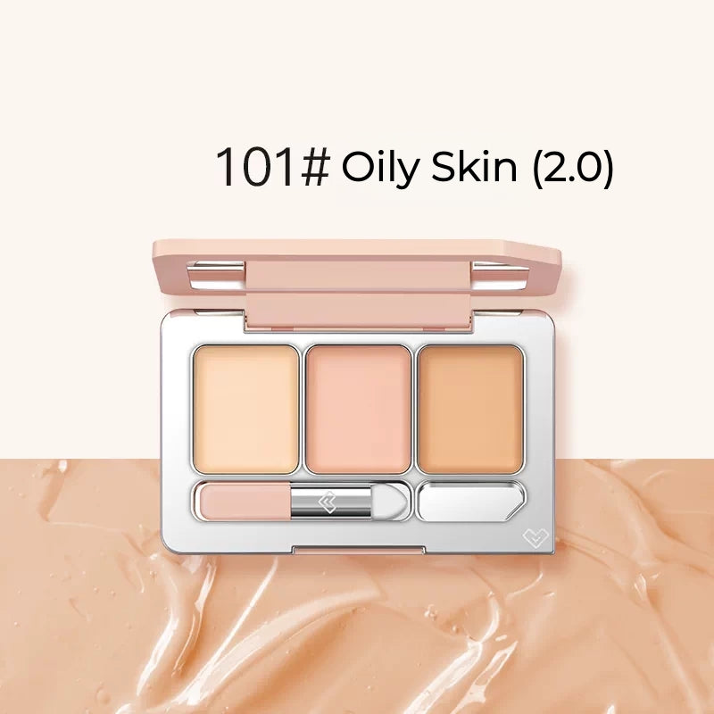SPENNY 3-color Moist Long-wear Concealer Palette (2.0/3.0) T5726