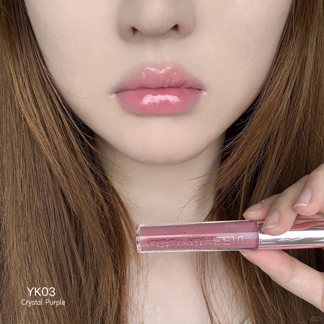 LEEMEMBER New Essence Ice Crystal Moist Mirror Lip Gloss T4746