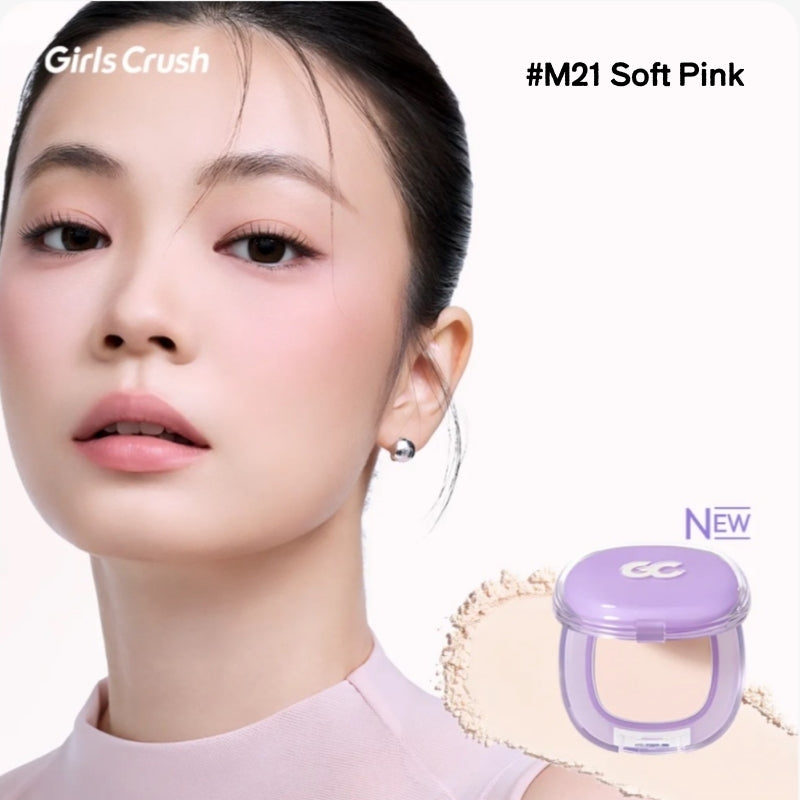 Girls Crush Soft Matte Multi-use Makeup Correct Powder T6044