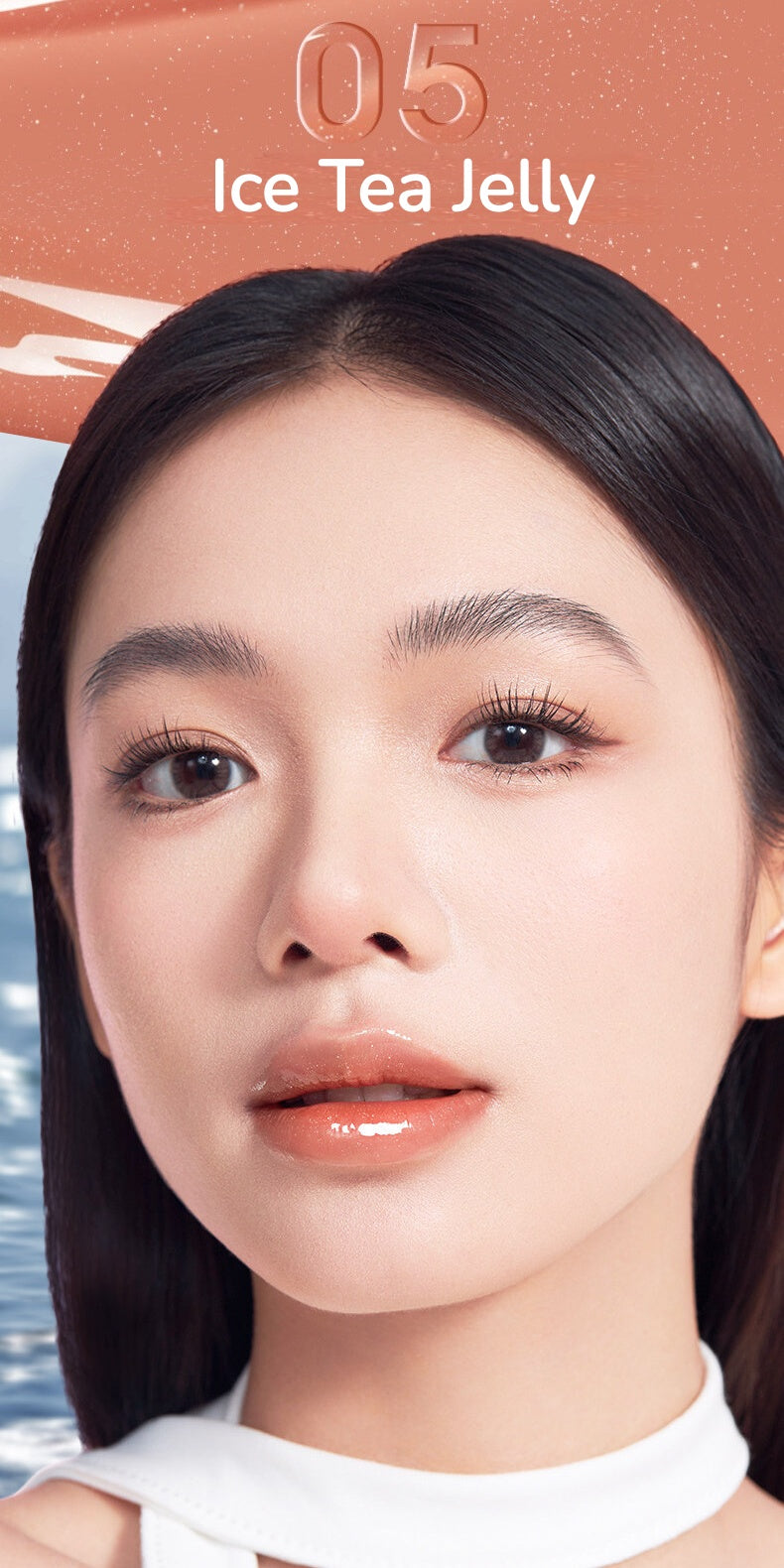 CHIOTURE Moist Jelly Essence Glossy Mirror Lip Gloss T5463