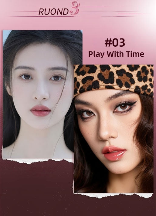 CANDY MUSE Two-color Player Double-head Lip Glaze T5804