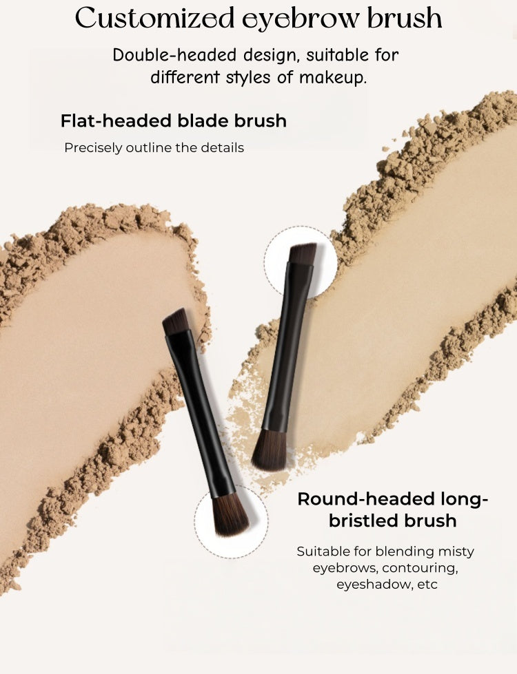 BABREA Waterproof Long-wear 3-color Eyebrow Powder T5033