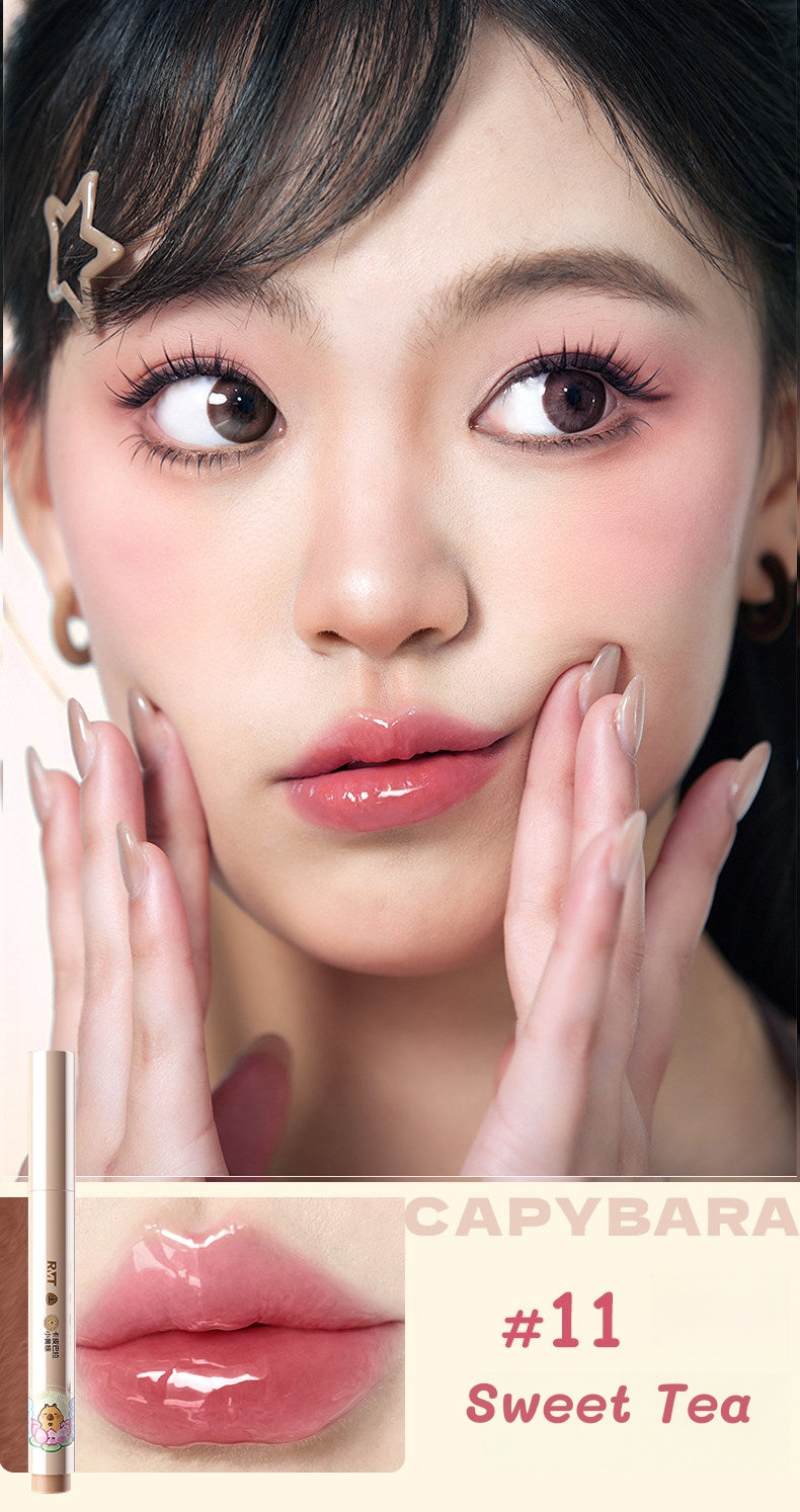 ROMANTIC BEAUTY Long-wear Glossy Lipstick T5838