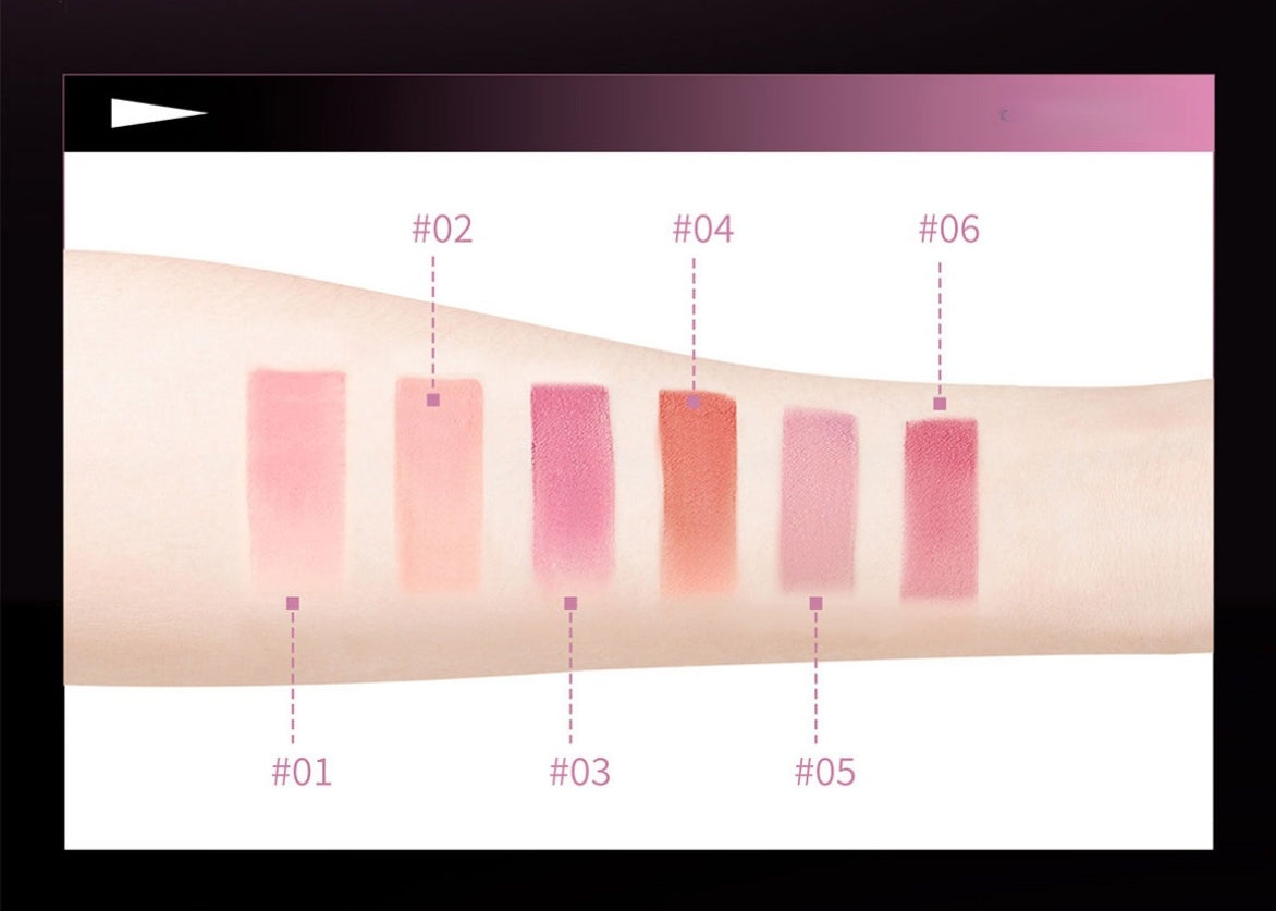 NEIYOU Bear Fighting Monsters Matte Long-wear Lip Glaze T5923