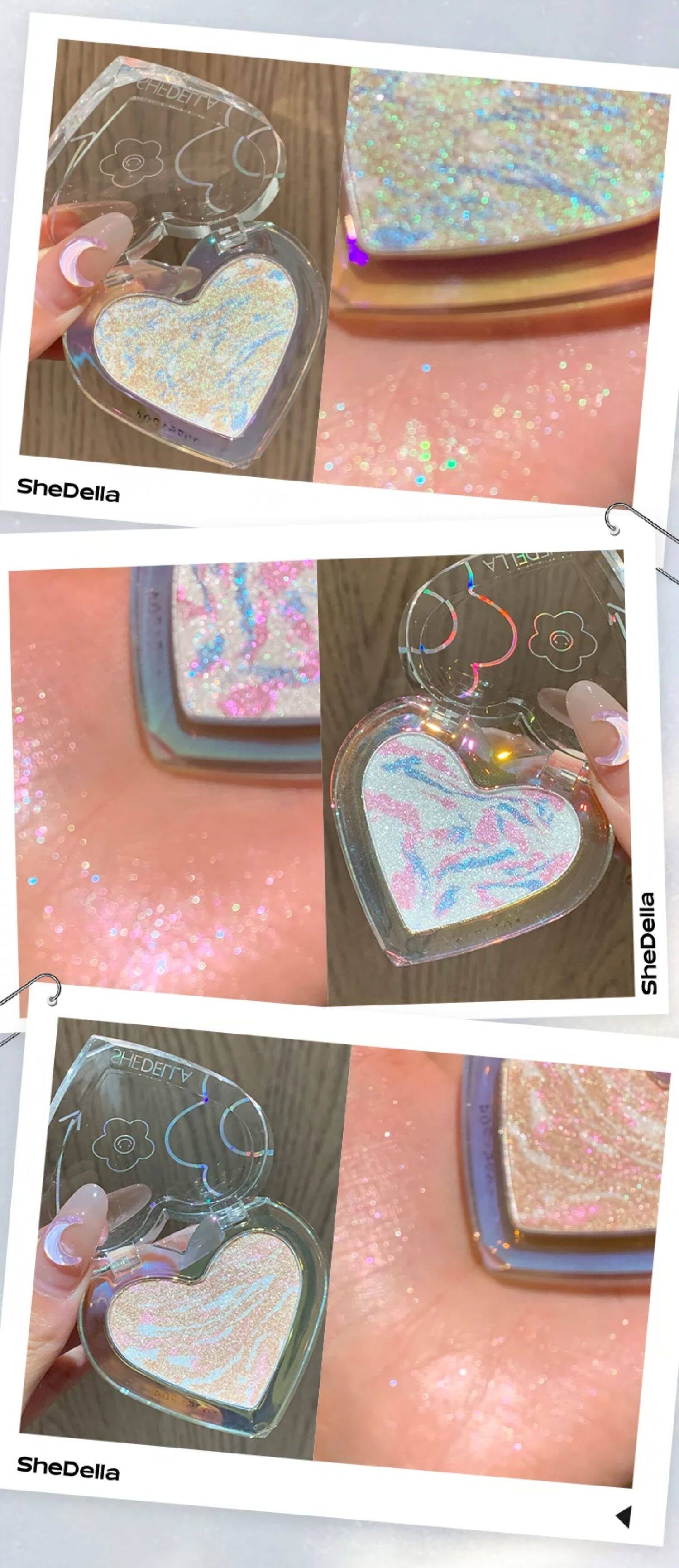 SheDella Shiny Smooth Highlighter Cream T5801