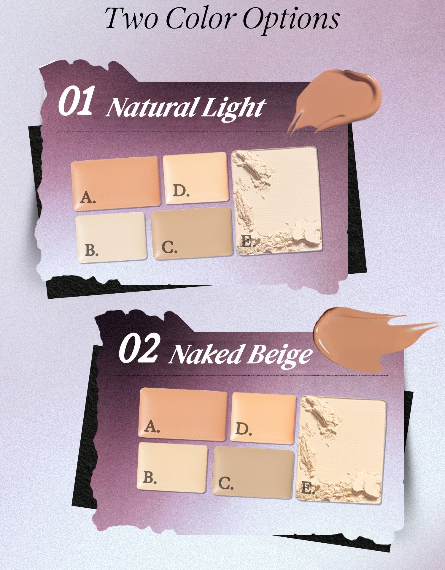 INSBAHA Rebel Collection Long-wear Concealer & Setting Makeup Palette T5937