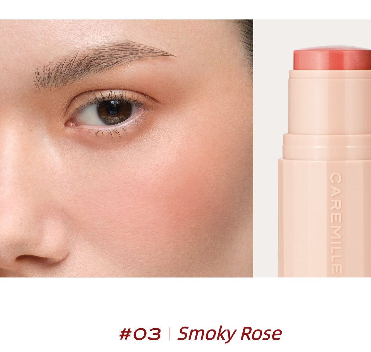 CAREMILLE Double-head Moist Matte Blusher Stick T5688