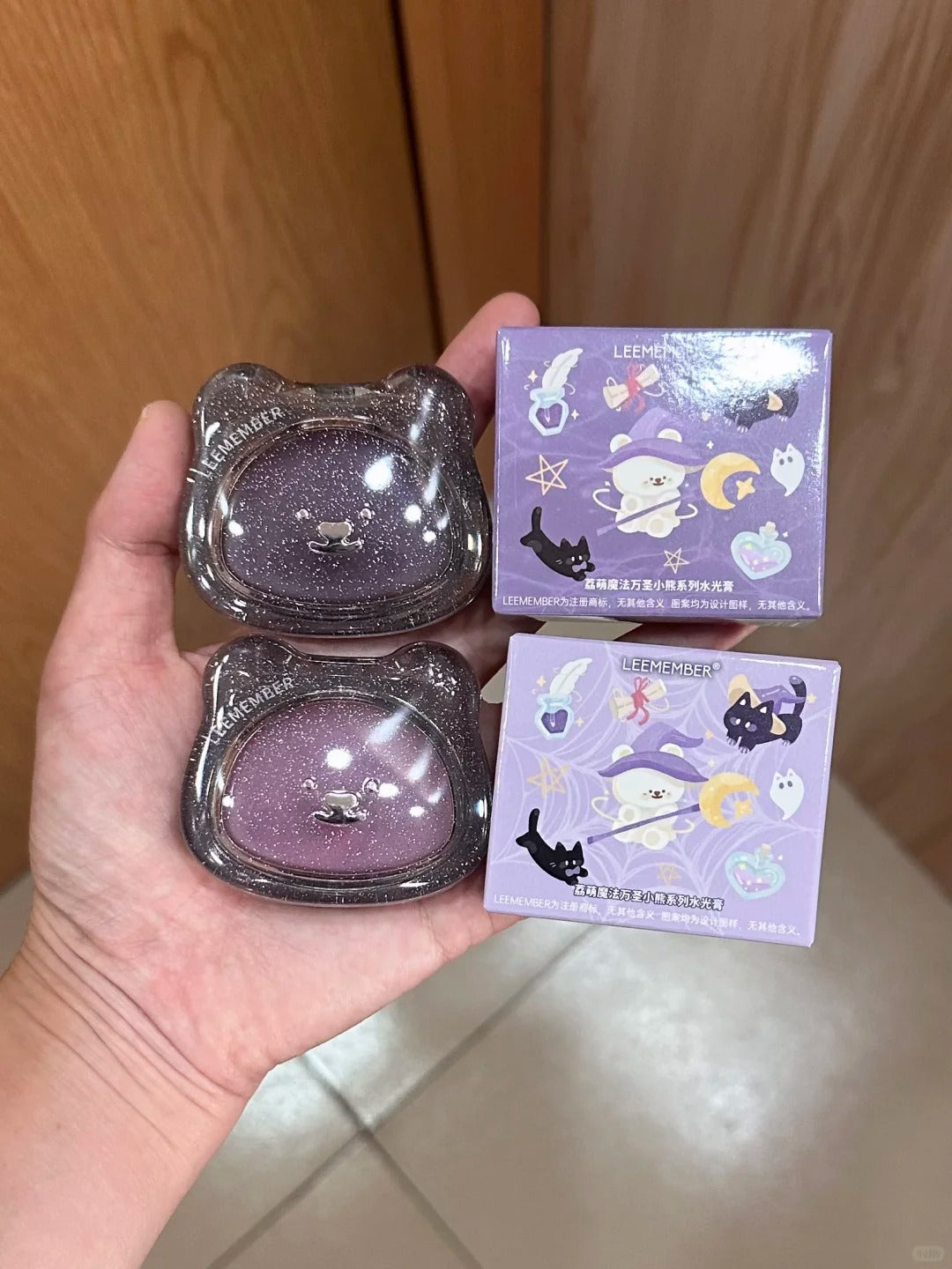 LEEMEMBER Magic Halloween Collection Glossy Blusher Cream & Lip Gloss T6018