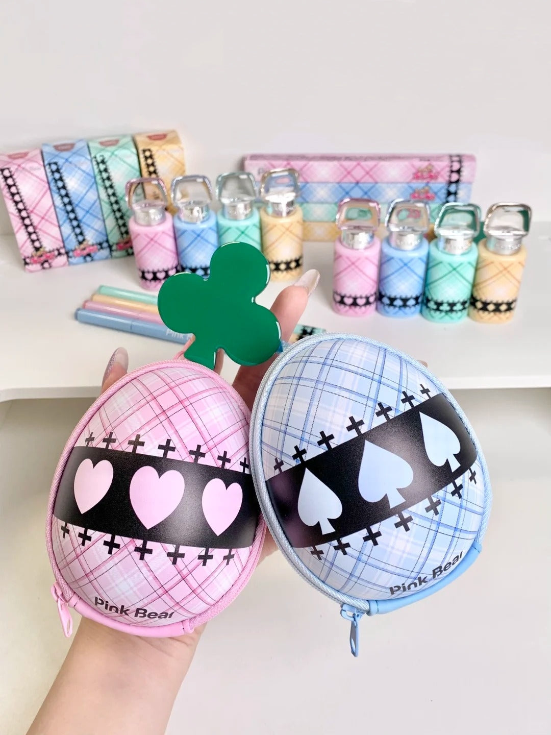 PINK BEAR X Shugo Chara! Collection Lip Gloss & Eyeliner Pen T6021