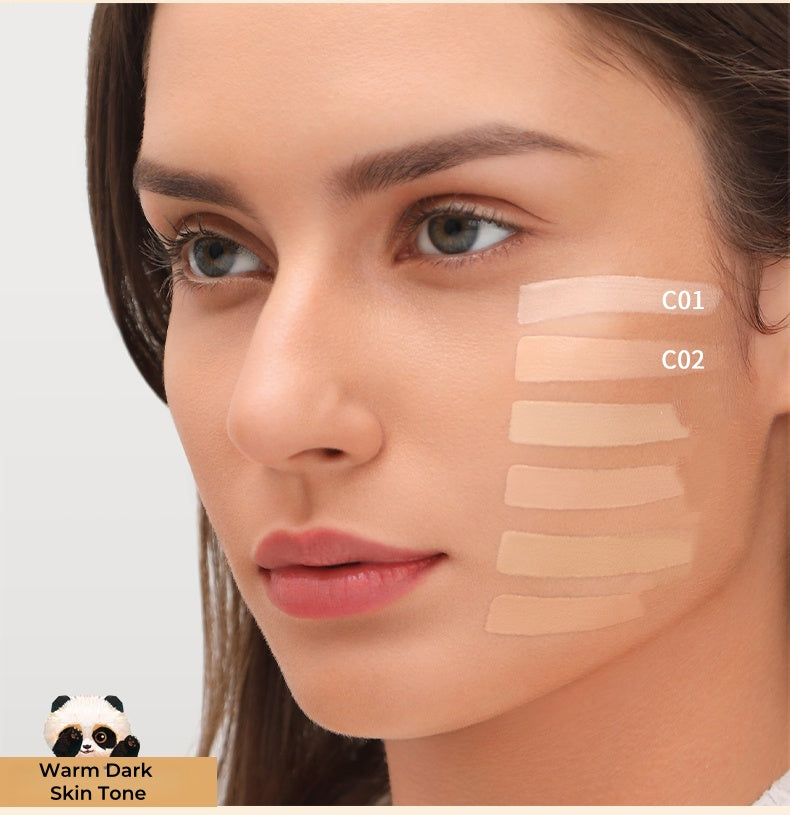 CATKIN Panda Paradise Concealer & Oil-control Air Cushion Foundation T5021