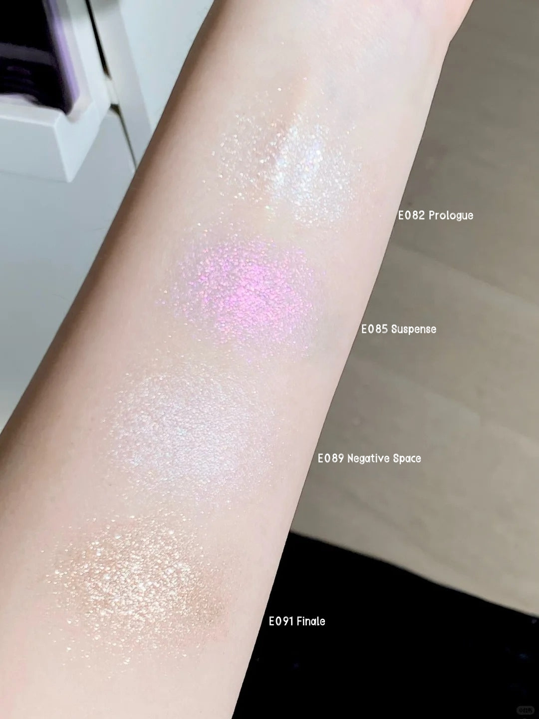 QianYan Intellectual Notes Collection DIY Eyeshadow Palette T5700