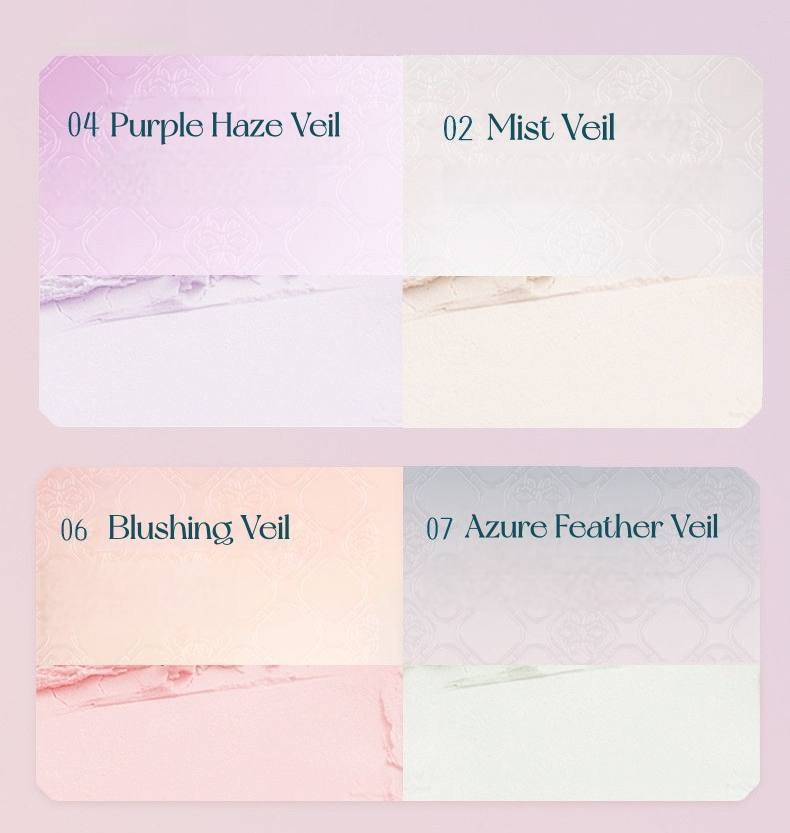 Florasis Radiant Complexion Peach Blossom & Silk Honey Pressed Powder T5484