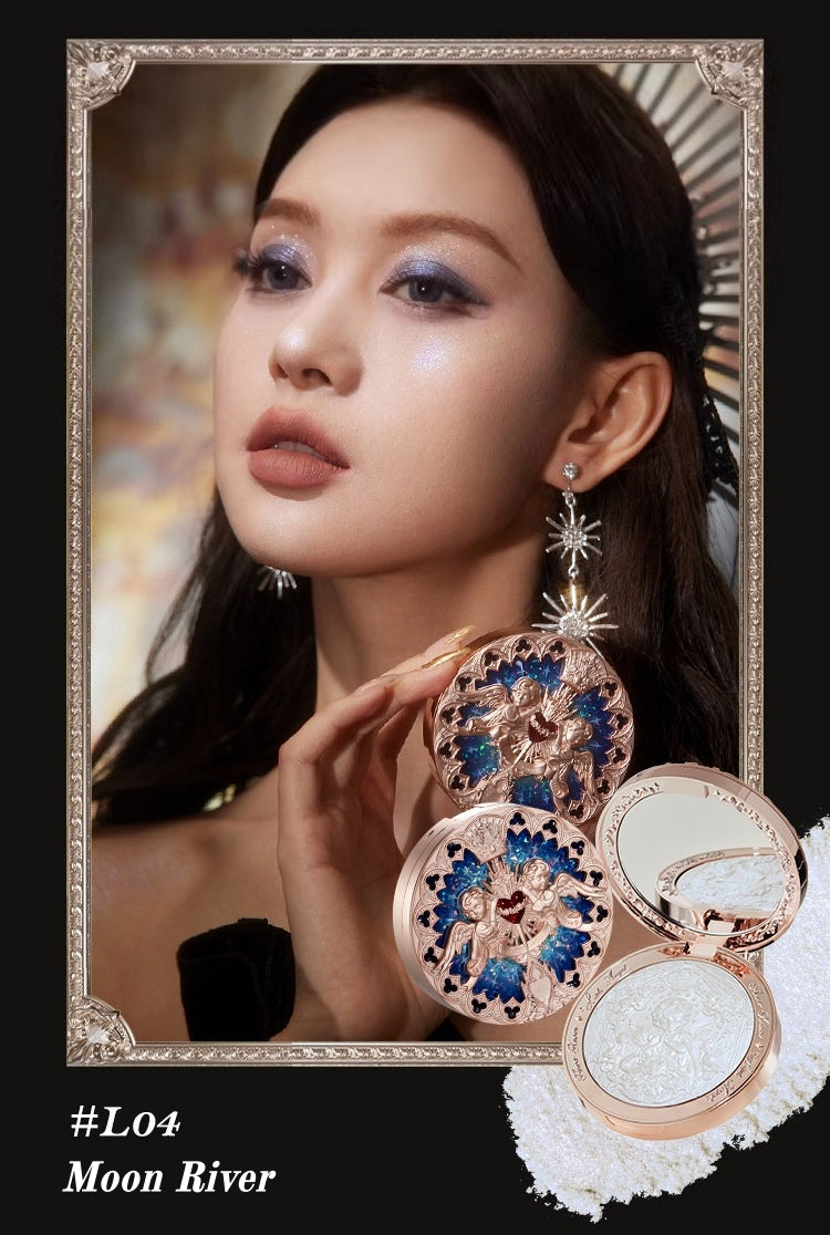 Flower Knows Little Angle Relief Highlighter Makeup Palette T5897