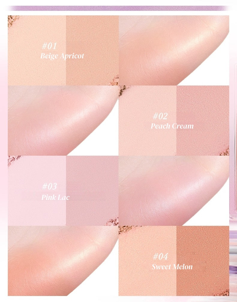 JUDYDOLL Satin Glow Double-color Blush T5845