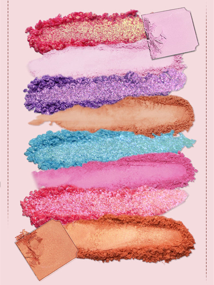 SheenEffect Highlighter & Blusher Makeup Palette T4115