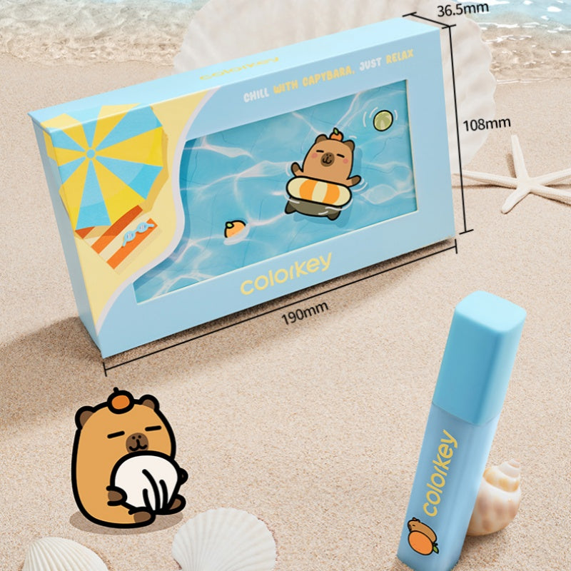 Colorkey X Orange Capybara Long-wear Lip Glaze Gift Box T4711