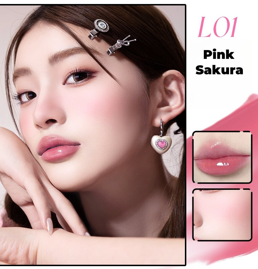 VEECCI Pudding Cheek & Lip Watery-glow Multi-use Makeup Cream T4516