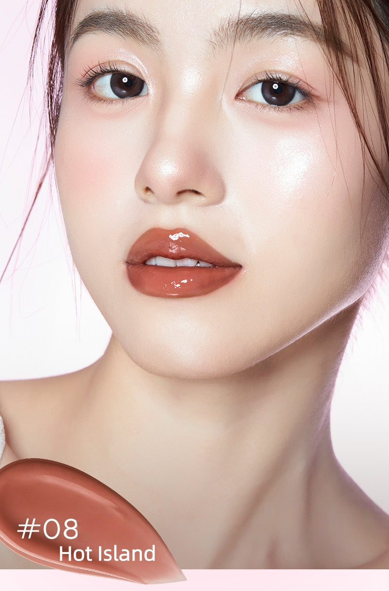 ROMANTIC BEAUTY Glossy Moist Colorful Lip Gloss T5837
