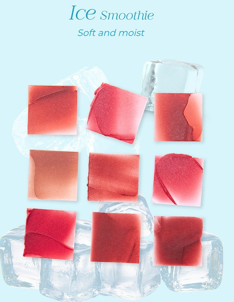 MOOEKISS Pink Blue Collection Velvet Matte Lip Mud T5669