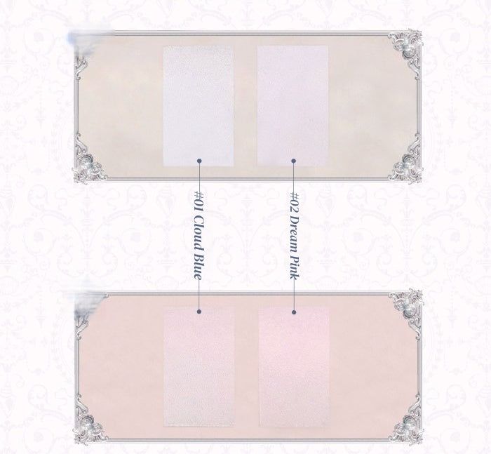 Flower Knows Shells Jewel Collection Baked Pressed Powder T5906