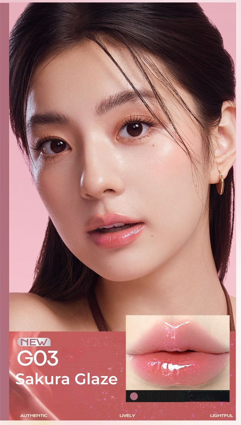 MISTINE Flower Room Collection Essences Nourish Matte & Glossy Lip Glaze T5510