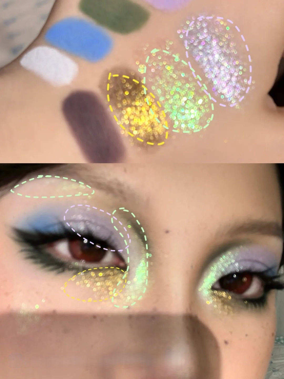 Narimi One-Eyed Count 8-Color Chameleon Eyeshadow Palette (8.0) T4618