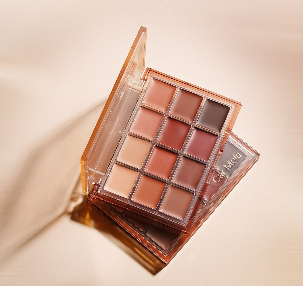 CARMELLA 12-color Lip Glaze Makeup Palette T5709