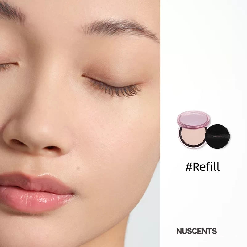 NUSCENTS Coucou Collection Oil-control Mist Ripple Pressed Powder T5745