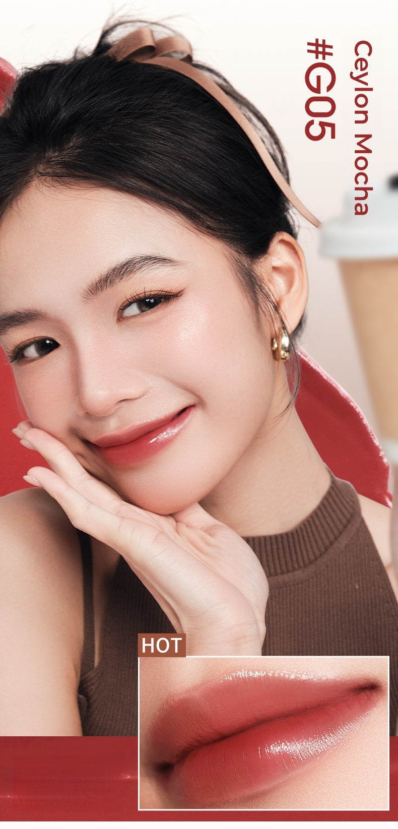 CHIOTURE Long-wear Moist Glossy Mirror Lipstick T5202
