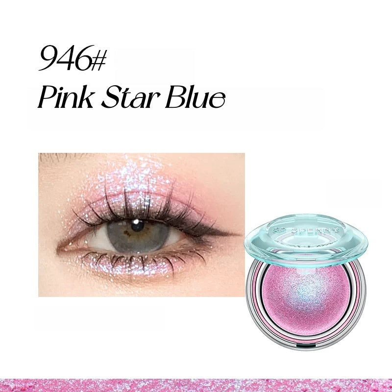 SPENNY Baked Powder Diamond Shimmer Single-color Eyeshadow T5681