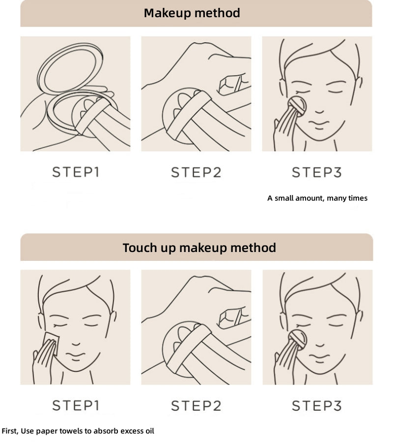 GALIMARD Concealer Oil-Control Velvet Matte Pressed Powder T3515