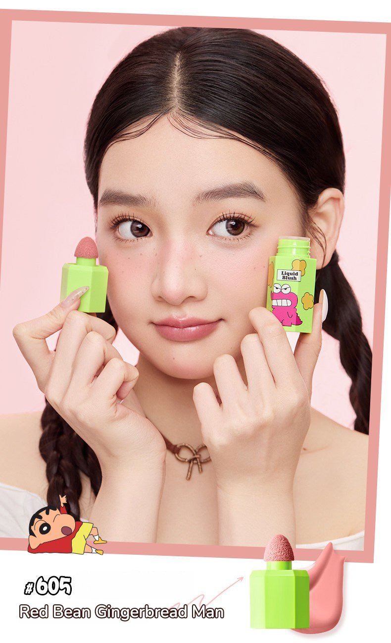 JILL LEEN X Crayon Shin-chan Collection Moist Long-wear Liquid Blusher T5608