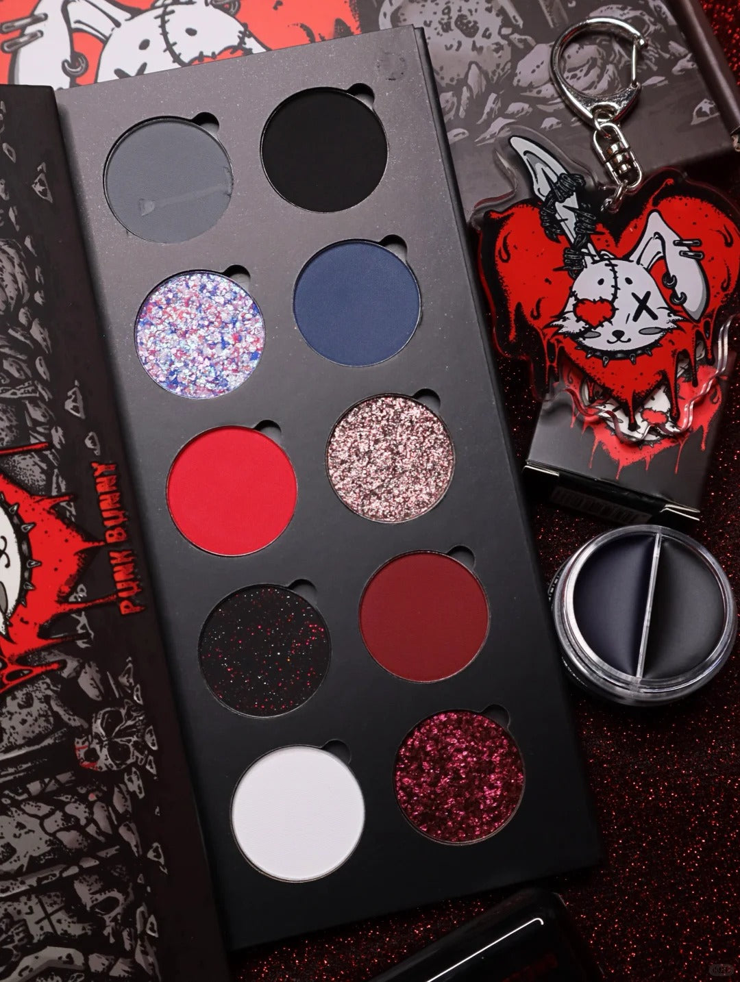 SHELLWE MAKEUP X freya86 PUNK BUNNY Chameleon Eyeshadow Palette T4936