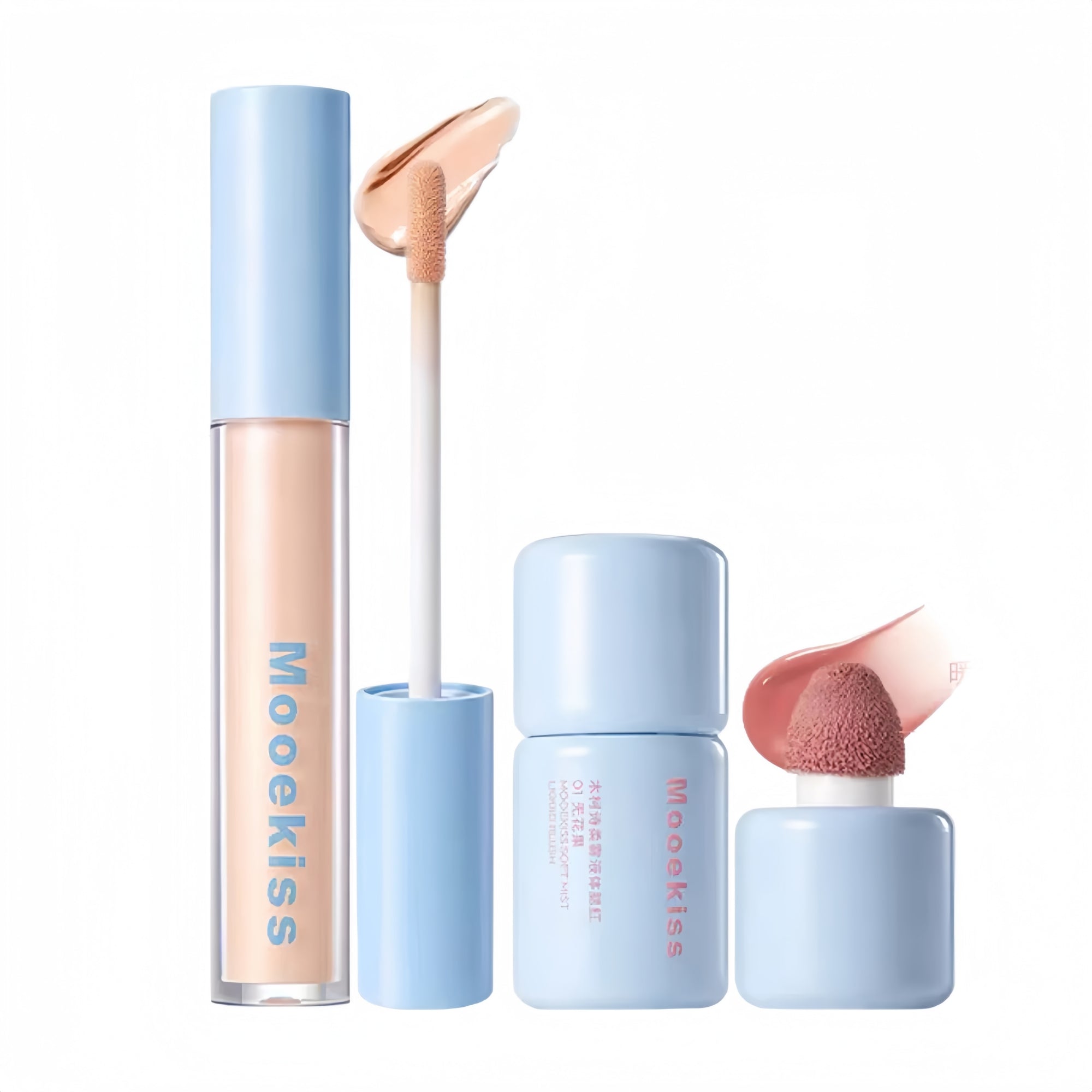 MOOEKISS Concealer Brightening Highlighter & Blusher Liquid T5675