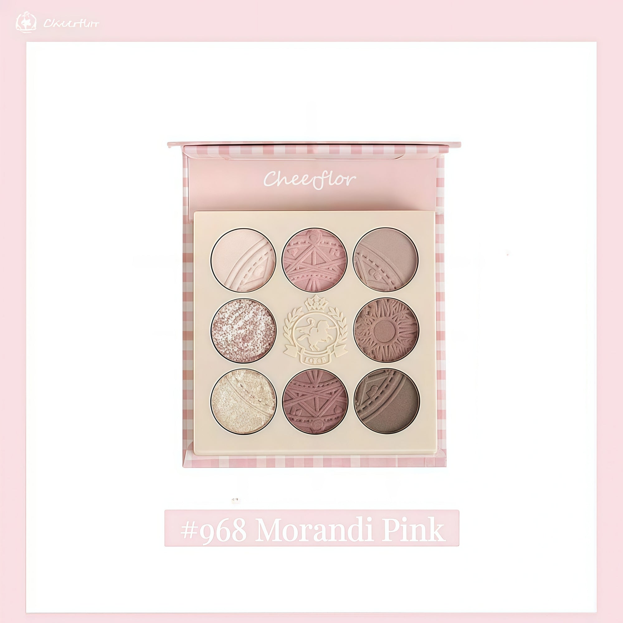 CHEERFLOR Angle Sculpture Collection 8-color Eyeshadow Palette T5572