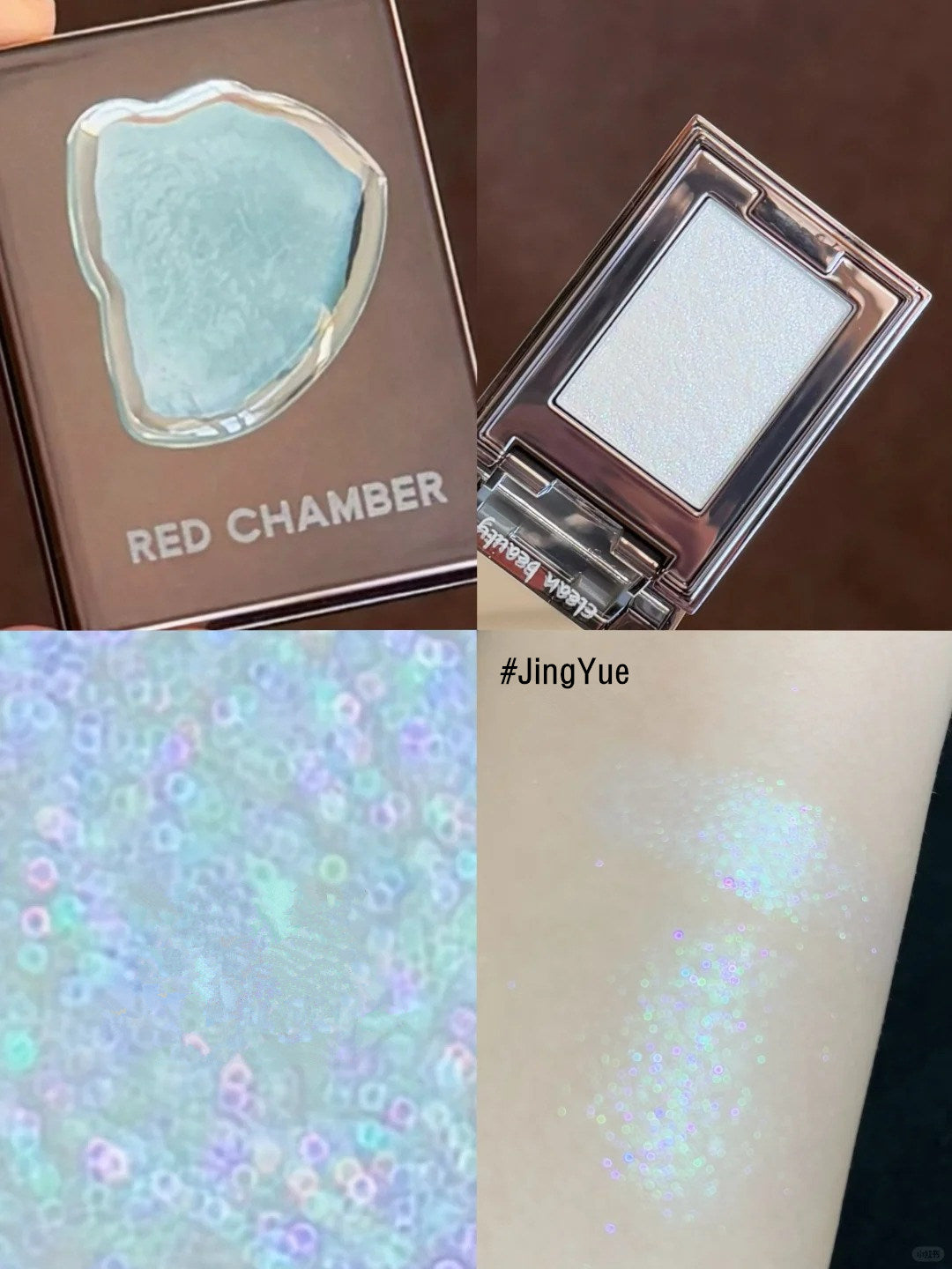 RED CHAMBER Ædelstenspulver Krystal Diamant Øjenskygge T4291