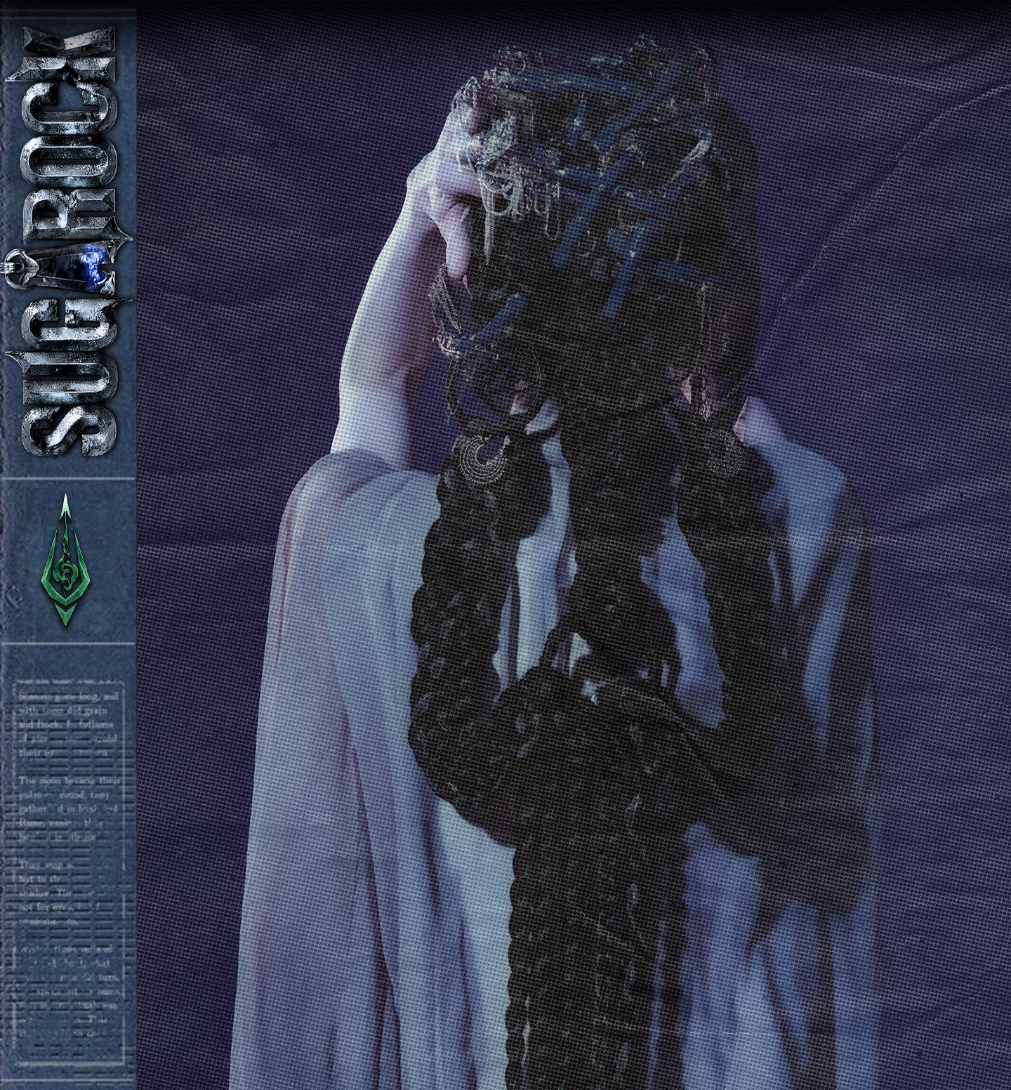 SUGAROCK Dark Dust 12 Color Eyeshadow Palette T5664