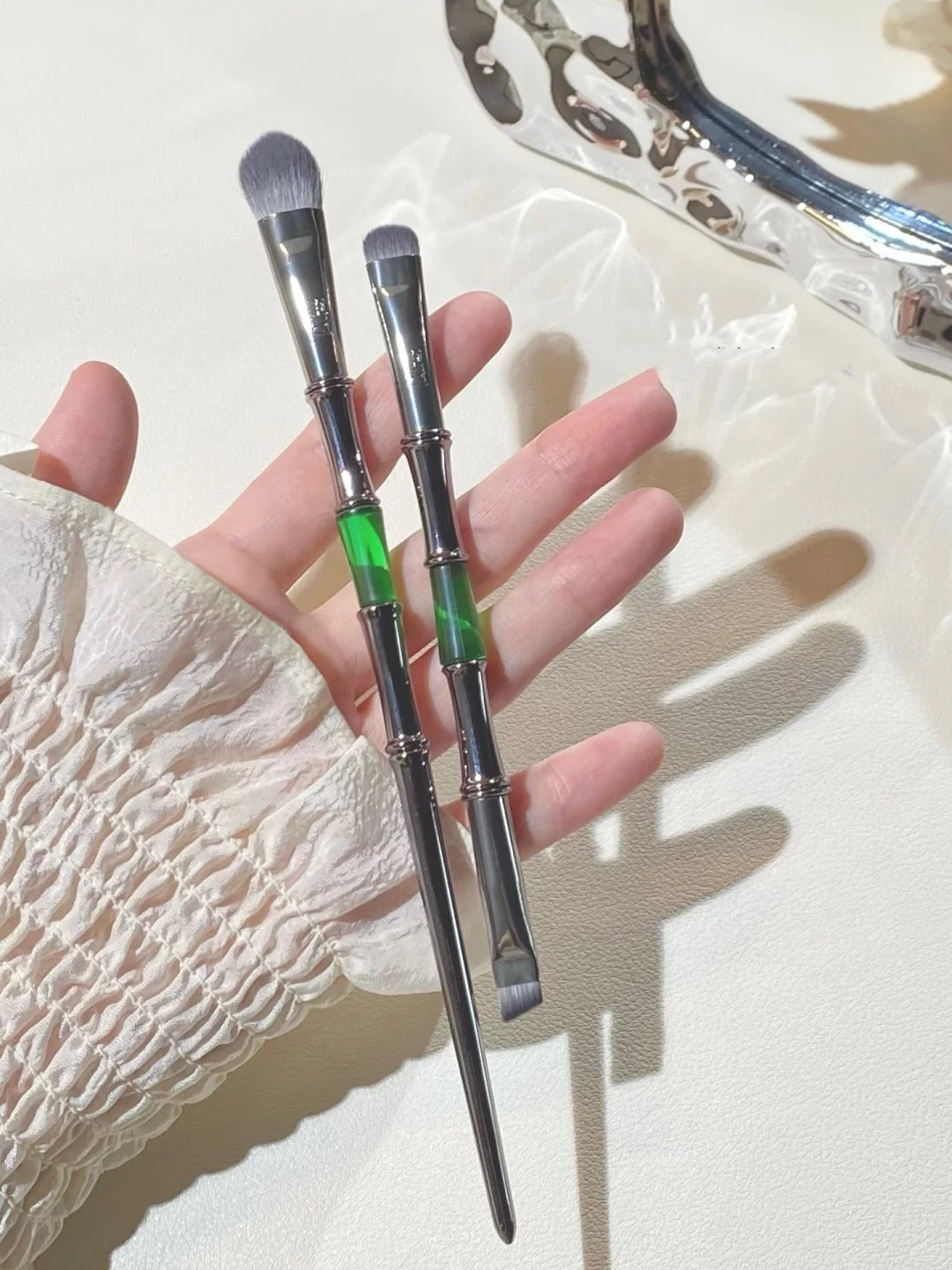 Lishu Bamboo Joints Collection Professional Makeup Brush Set T4945