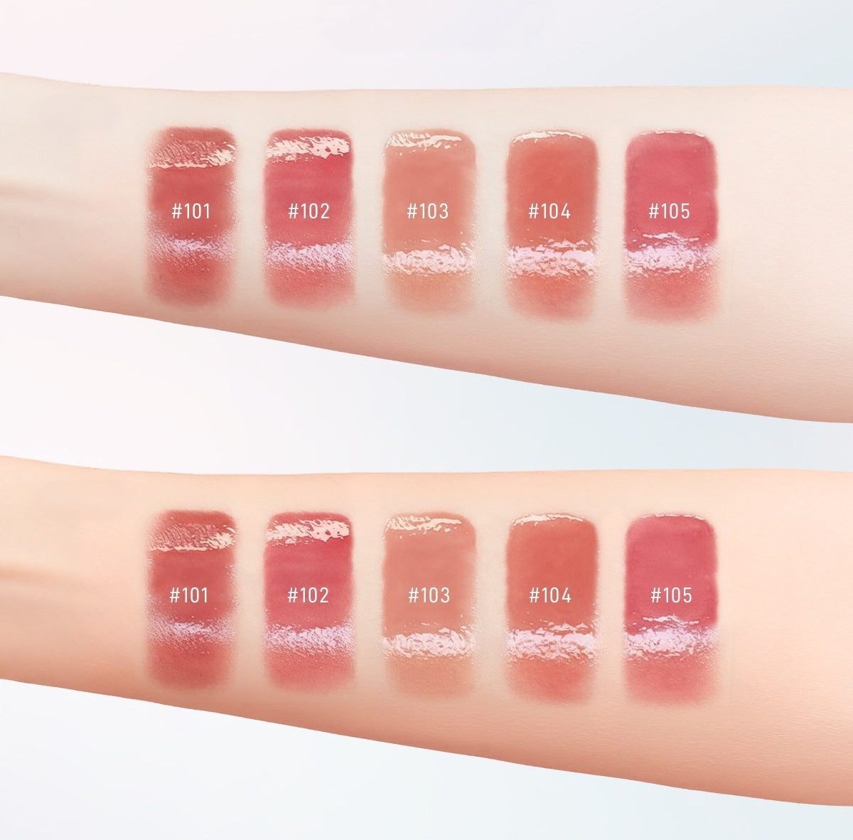 TIMAGE Luminous Moist Glossy Essential Lip Gloss T6059