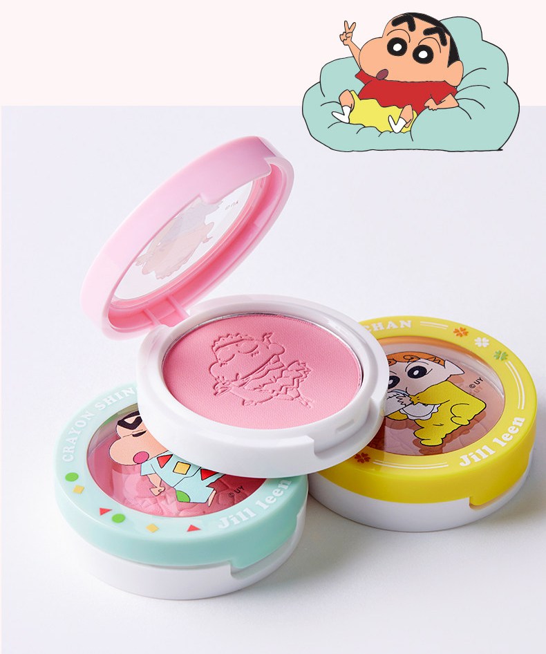 JILL LEEN X Crayon Shin-chan Matte Single-color Blusher Palette T5630
