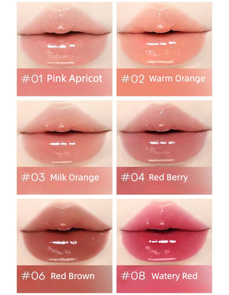 ROMANTIC BEAUTY Glossy Polypeptide Chasing Light Lip Gloss T5833