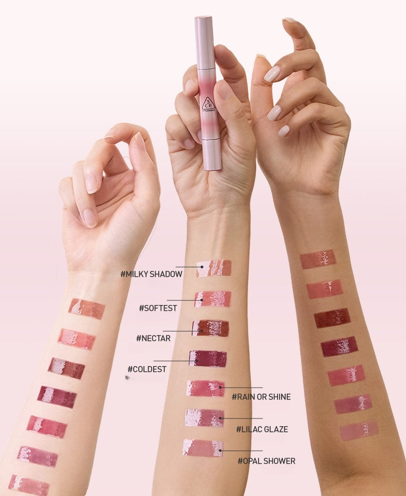 3CE Shine Reflector Glossy Moisturize Mirror Lipstick T5295