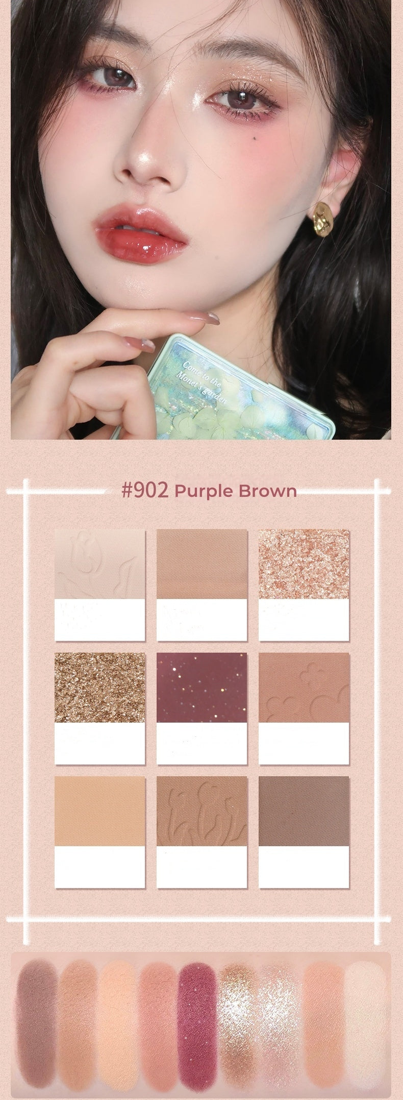 GOGO TALES Secret Garden Collection Eyeshadow Palette T4704