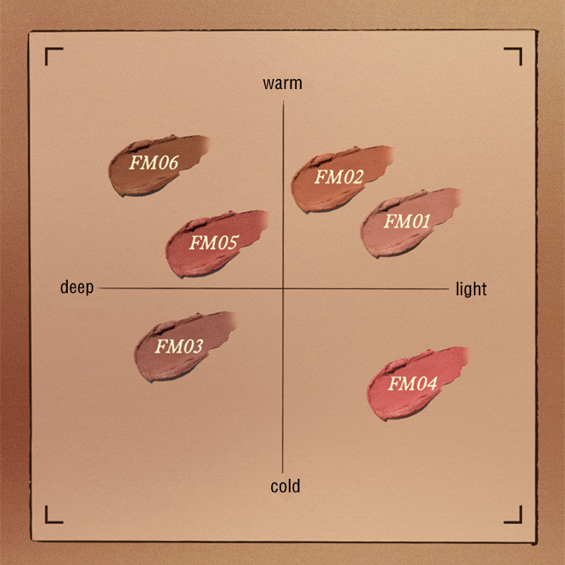 INSBAHA Wild Flame 65% Oil Moisturizing Matte Lipstick T4170