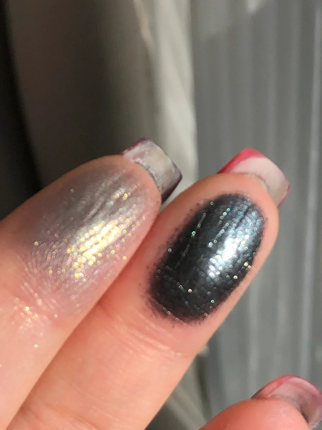 Narimi Black Ash 8-Color Holographic Eyeshadow Palette (5.0) T3846