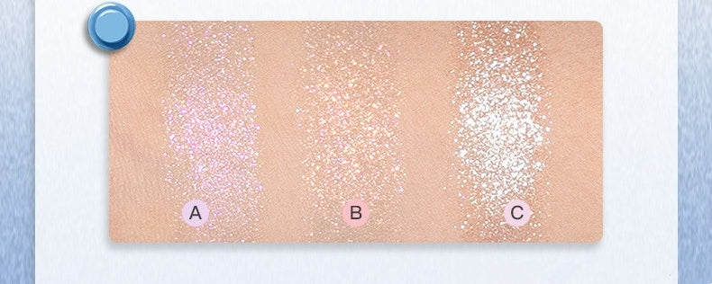 Truth'Key Golden Mountain at Sunrise Tri-Color Highlighter Cream T5790