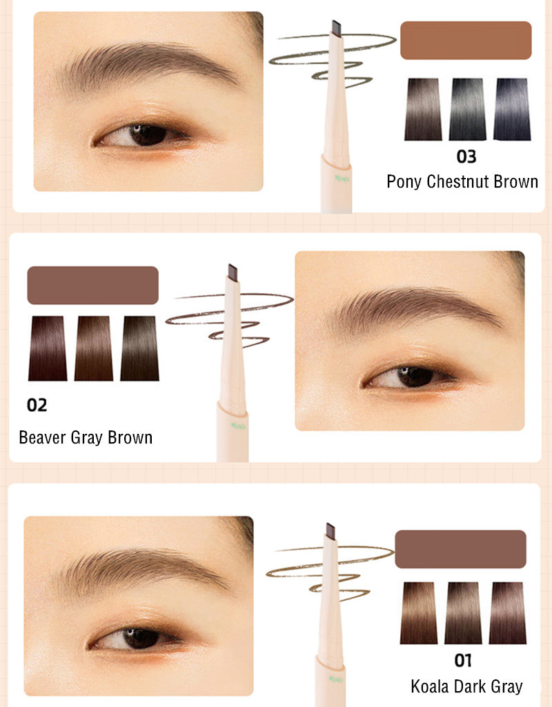 TellDaisy 3-i-1 Vandfast Machete Øjenbrynsblyant T3723