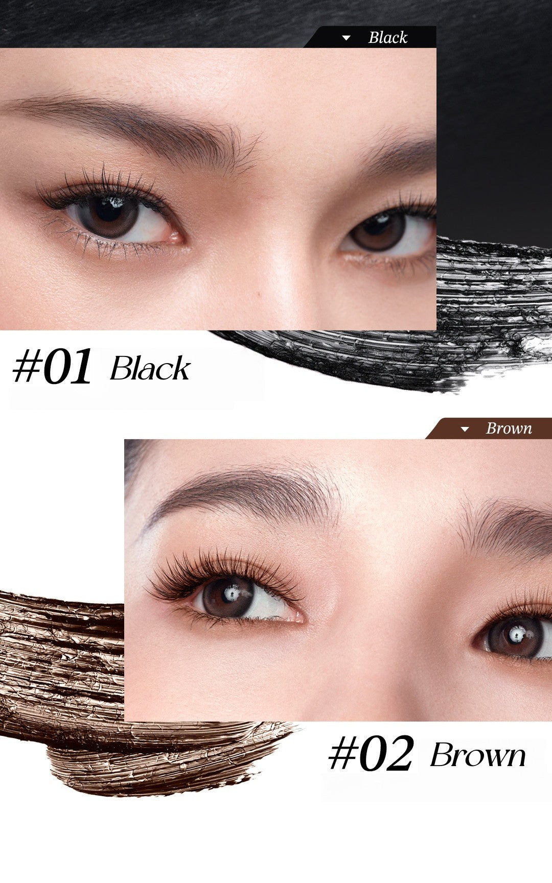 LITTLE ONDINE Black-wing Collection Long-wear Lengthen Mascara T5592