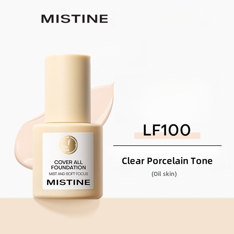 MISTINE Long-wear Oil-control & Concealer Liquid Foundation T4448