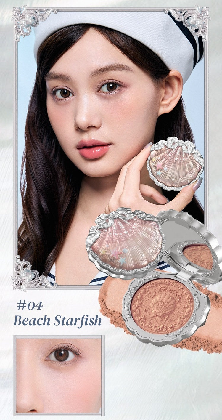 Flower Knows Shells Jewel Collection Silk Satin Blush T5905